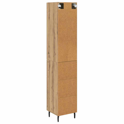 Highboard Dąb rzemieślniczy 34,5 x 34 x 180 cm