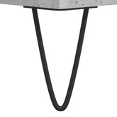 Szafka pod TV, szarość betonu, 69,5x30x50 cm vidaXL