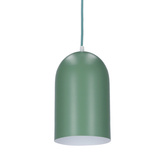 Lampa wisząca owalna zielona 1xE27 Oss Ledea 50101187