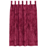 Zasłony z weluru 2 pcs czerwone wino 175 x 140 cm Aksamit