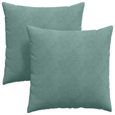 Poduszki na sofę 2 pcs Zielony morski 60 x 60 cm
