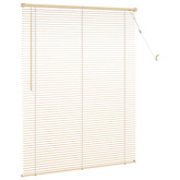Żaluzja wenecka Jasnobrązowy ze wzorem 150 x 120 cm 25 mm PVC