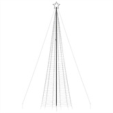 Choinka świąteczna LED kolcami 1534 diody LED Ciepła biel 500cm