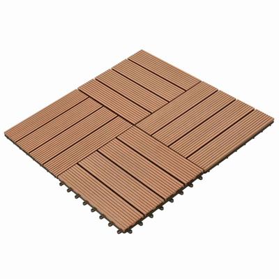 Płytka Tarasowa 11 pcs brązowy 30 x 30 cm