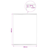 Plandeka z oczkami 2 szt. zielony 4 x 3 m 260 gsm PE