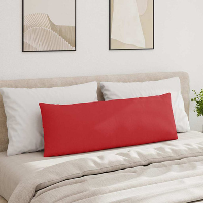 Poduszki na sofę 2 pcs Czerwony 120 x 40 cm tkanina