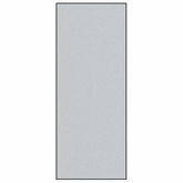Dywanik wejściowy Szary i czarny 120 x 300 cm 100% poliamid