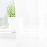 Firany Voile z zasłonami 2 pcs Biały 225 x 140 cm Poliester
