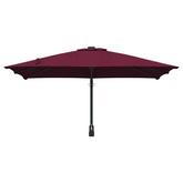 Parasolka ogrodowa Bordeaux Czerwony 248,5 x 247,5 x 160 cm