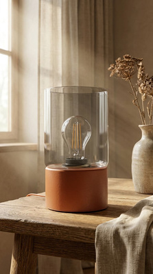 Lampka stołowa do nowoczesnego salonu, 1 x E27 K-6053 z serii DEX