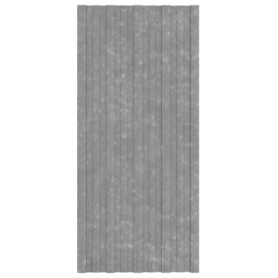 Panel dachowy 12 pcs srebrny 100 x 45 cm Stal galwanizowana