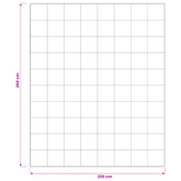 Kołdra 220x260 cm Zima 450 GSM Wełna australijska Biały