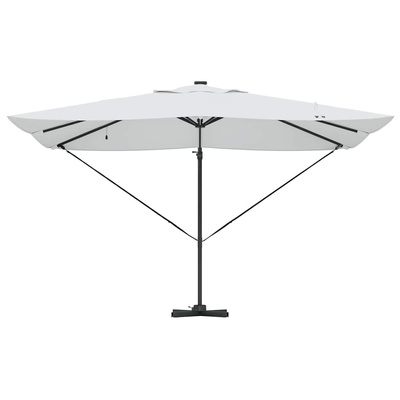 Parasol plażowy Ze LED Lights piaskowy 352 x 251 x 265 cm