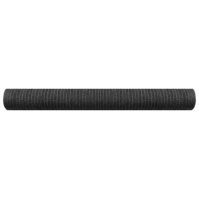 Siatka cieniująca, antracytowa, 3,6x25 m, HDPE, 75 g/m?