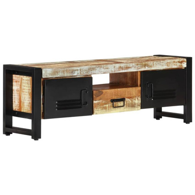 vidaXL Szafka pod TV, 120 x 30 x 40 cm, lite drewno odzyskane