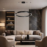 Lampa wisząca COSTA 30W DL-K01 CCT czarny