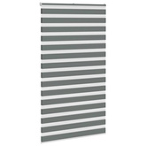 Roleta zebra, ciemnoszara, szerokość tkaniny 120,9cm, poliester