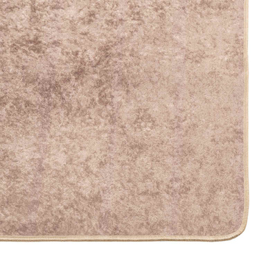 Chodnik dywanowy MARSA piaskowy 100 x 450 cm Poliester i PVC