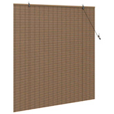 Roleta brązowy 140 x 160 cm Bambus