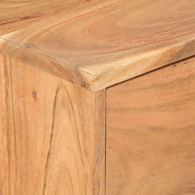 vidaXL Komoda, 88x30x73 cm, lite drewno akacjowe