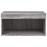 vidaXL Szafka pod TV, z LED, kolor szary dąb sonoma, 60x30x30 cm