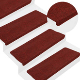 Samoprzylepne nakładki na schody, 15 szt., 65x24,5x3,5 cm model standard