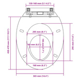 Owalna deska sedesowa z cichym zamykaniem, biała