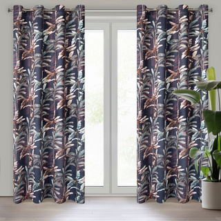 Zasłona Nikol grafitowa 140x250