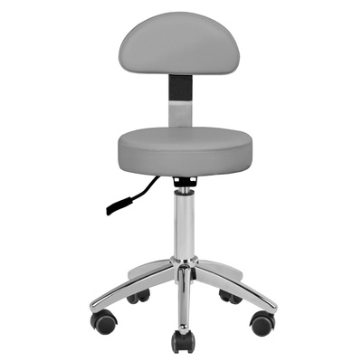Taboret kosmetyczny AM-304 szary 125620