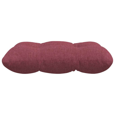 Poduszki na siedziska 4 pcs Czerwone wino 40 x 40 x 12 cm