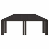 Pokrycie altany 6 x 3 m antracytowy Poliester 190 gsm