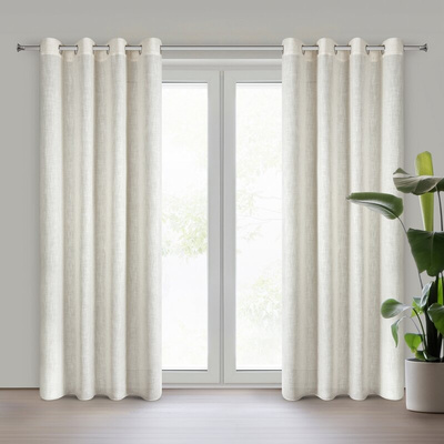 Zasłona Elina naturalna 140x250