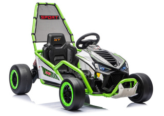Pojazd Na Akumulator DM-107 24V7 DRIFT Cichy Silnik Zielony