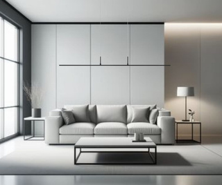 Lampa LED Prestige - biała liniowa