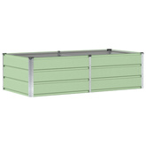 Donica Zielony 160 x 80 x 45 cm Stal