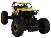 Auto RC Wysokie Koła 1:18 Plastikowe Czarne Złote