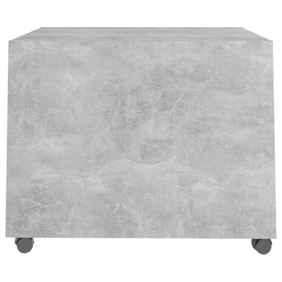 vidaXL Stolik kawowy, betonowy, 55,5x55x45 cm, materiał drewnopochodny