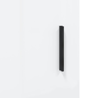 vidaXL Biurko białe z połyskiem, 140x50x75 cm, materiał drewnopochodny