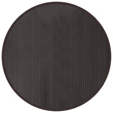 vidaXL Dywan okrągły, ciemnobrązowy, 100 cm, bambusowy