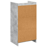 Szafka na buty z szufladą Betonowy szary 48 x 36 x 92 cm