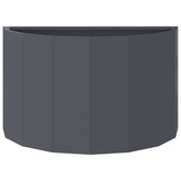 Donica Antracyt 60 x 30 x 35 cm Stal