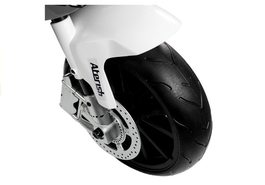 Motor Na Akumulator BMW S1000RR Dla Dzieci Srebrny Trójkołowy