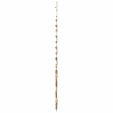 Choinka z 50 diodami LED Naturalny 120 cm jesion lite drewno