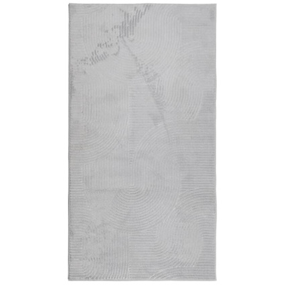 vidaXL Dywan IZA z krótkim włosiem, szary, 80x150 cm