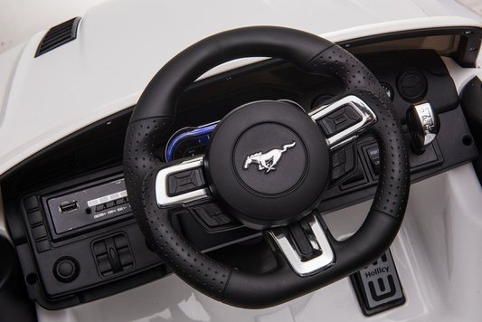 Auto Na Akumulator Ford Mustang GT Drift SX2038 Pilot Świtła LED MP3 Biały