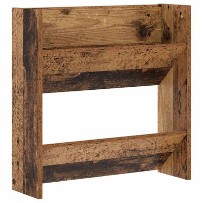 Szafka na buty z półką Stare drewno 60 x 18 x 60 cm