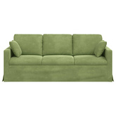 Sofa Jasnozielony 198 x 78 x 80 cm Aksamit