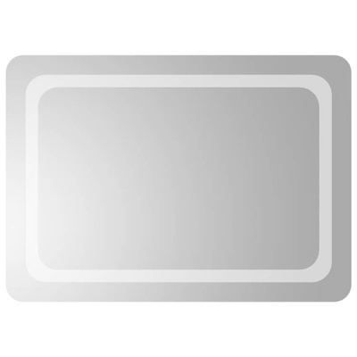 vidaXL Lustro łazienkowe z LED, 70x50 cm