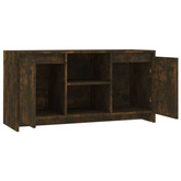 Szafka pod TV, przydymiony dąb, 102x37,5x52,5 cm vidaXL