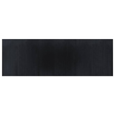 vidaXL Dywan prostokątny, czarny, 100x300 cm, bambusowy